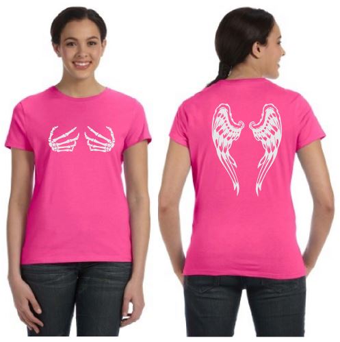 Dark Angel Reflective Tee - 100% Cotton