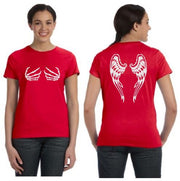 Dark Angel Reflective Tee - 100% Cotton