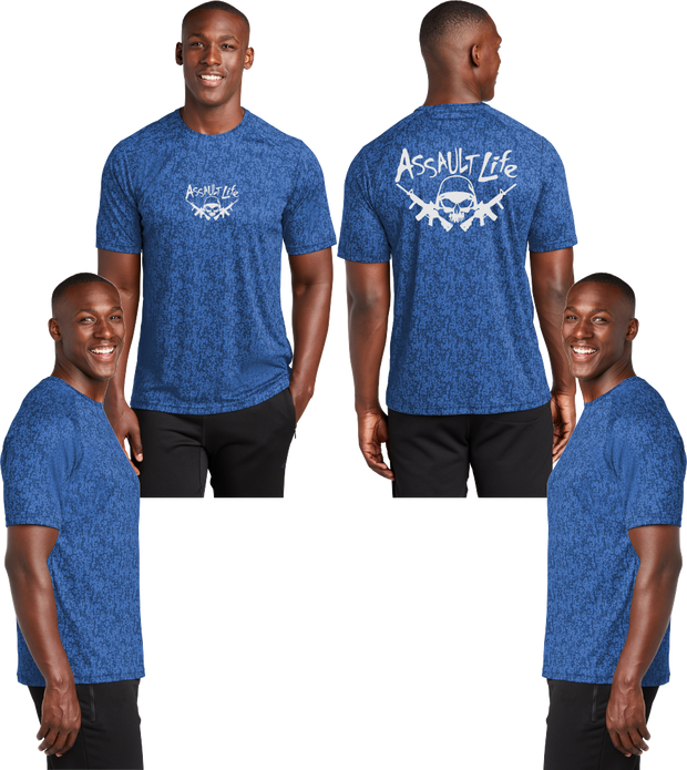 Assault Life Reflective Digi Camo Tee - 100% Polyester