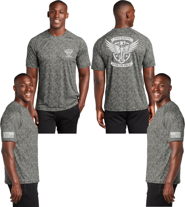 Paid the Price - Reflective Tee - Digi Camo Poly