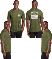 Supporting Diversity Digi Camo Reflective Tee - 100% Polyester