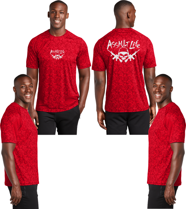 Assault Life Reflective Digi Camo Tee - 100% Polyester