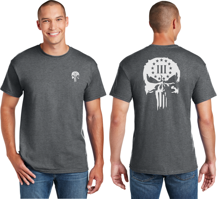 3 Percent (Punisher) - Reflective Tee - Dry Blend