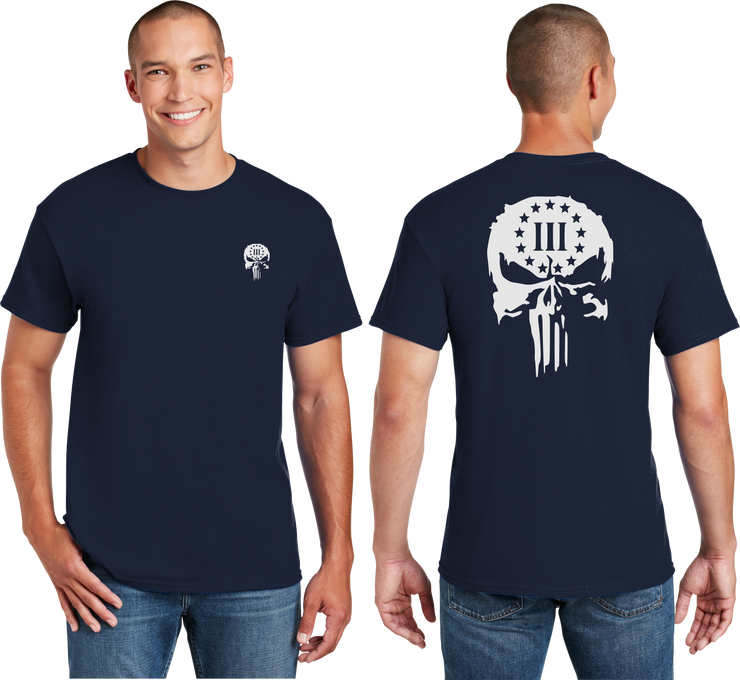 3 Percent (Punisher) - Reflective Tee - Dry Blend