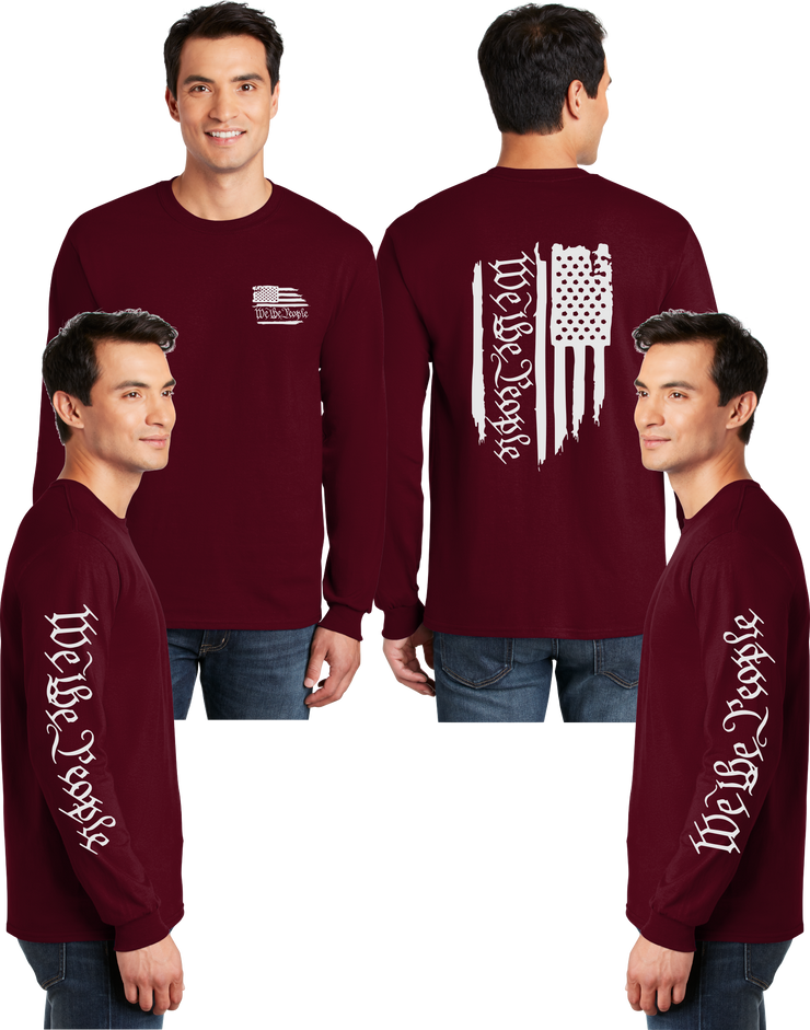 We the People Reflective Long Sleeve - Dry Blend