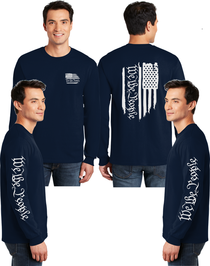 We the People Reflective Long Sleeve - Dry Blend