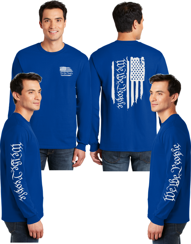 We the People Reflective Long Sleeve - Dry Blend