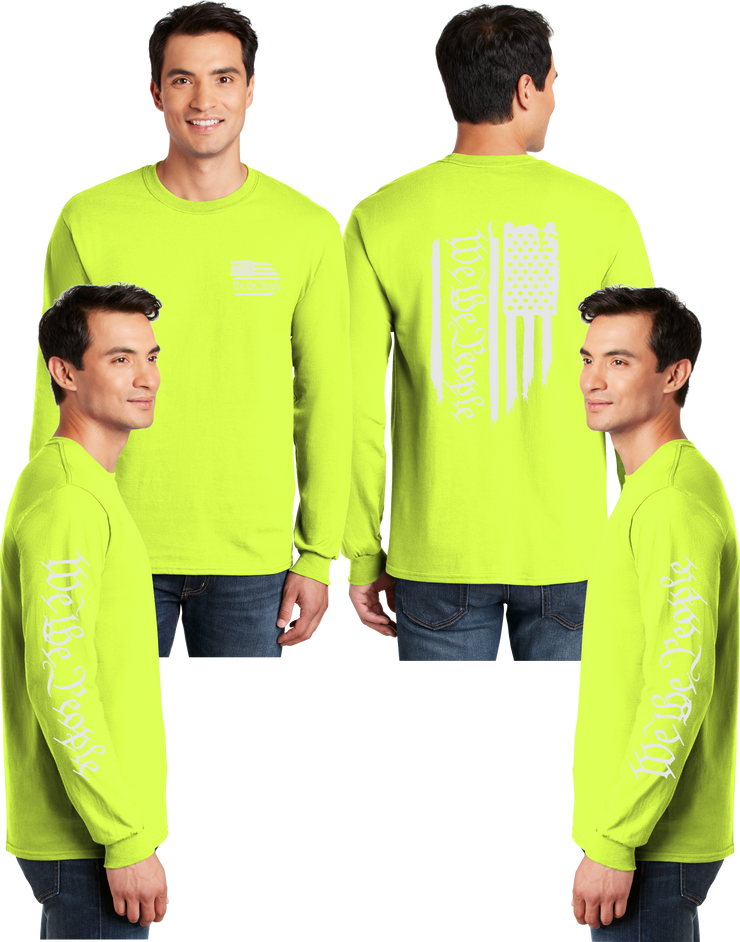 We the People Reflective Long Sleeve - Dry Blend
