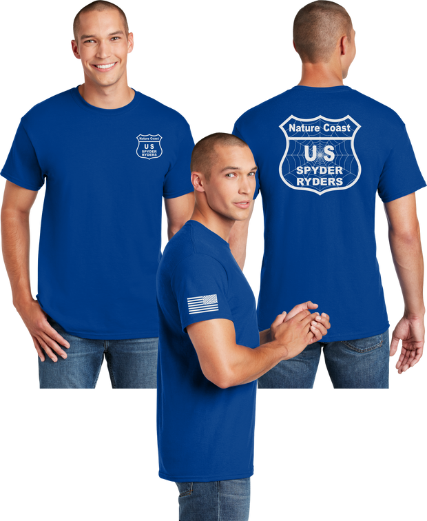 Nature Coast - US Spyder Ryder Reflective Tee - Dry Blend