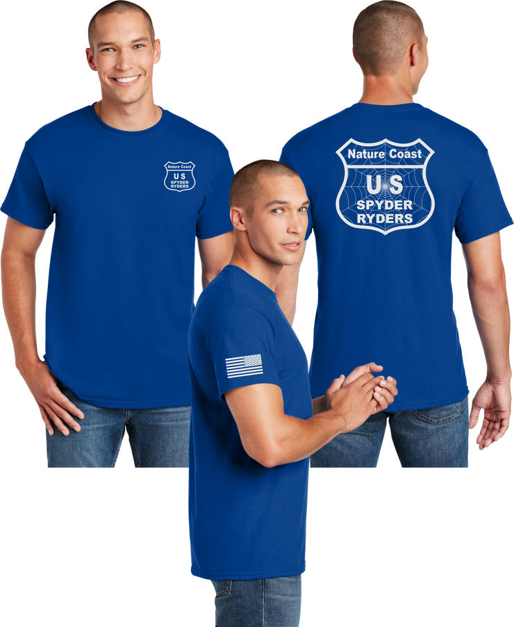 Nature Coast - US Spyder Ryder Reflective Tee - Dry Blend