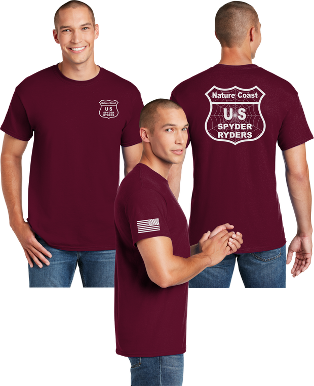 Nature Coast - US Spyder Ryder Reflective Tee - Dry Blend