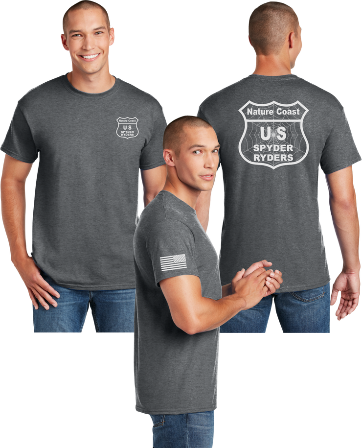 Nature Coast - US Spyder Ryder Reflective Tee - Dry Blend