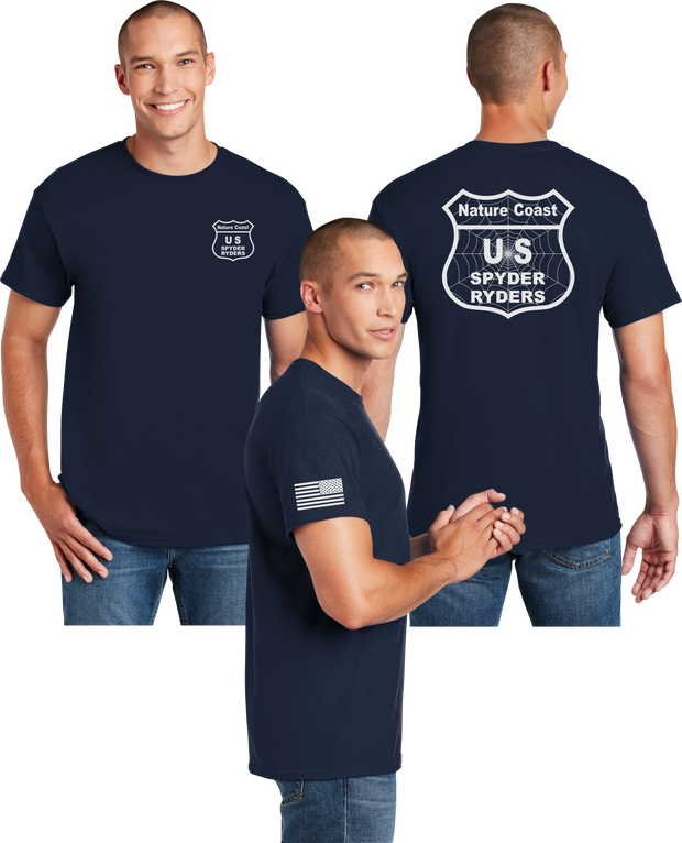 Nature Coast - US Spyder Ryder Reflective Tee - Dry Blend