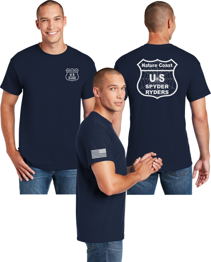 Nature Coast - US Spyder Ryder Reflective Tee - Dry Blend