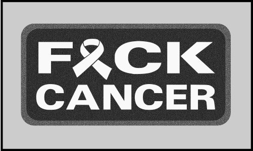 2 x 4 inch Patch - F Cancer