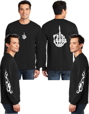 Finger Reflective Long Sleeve - 100% Cotton