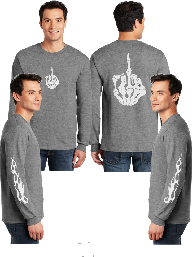 Finger Reflective Long Sleeve - Dry Blend