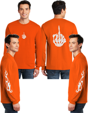 Finger Reflective Long Sleeve - 100% Cotton