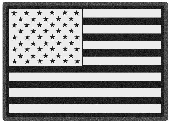 12.5 x 9 Rectangular Patches - USA Flag