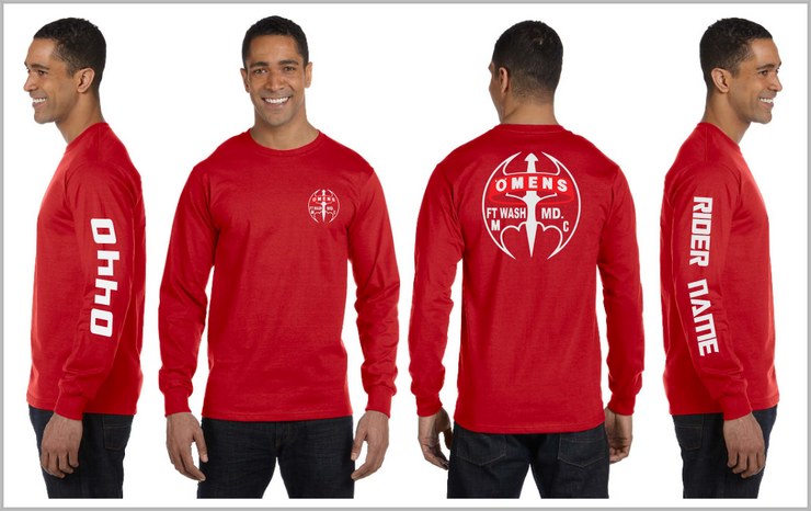 O-mens MC Ft. Washington Maryland Long Sleeve - Dry Blend