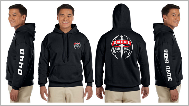 O-mens MC Ft. Washington Maryland - Reflective Pullover Hoodie
