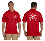O-mens MC Ft. Washington Maryland Reflective Polo Shirt