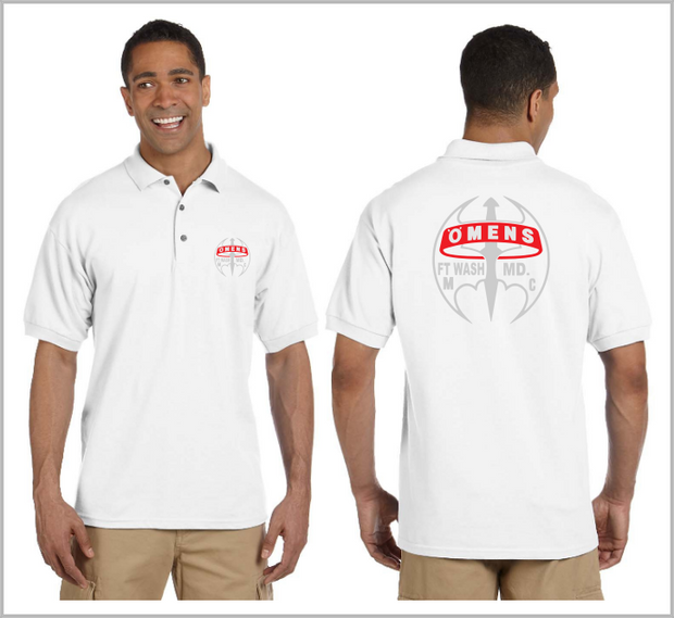 O-mens MC Ft. Washington Maryland Reflective Polo Shirt