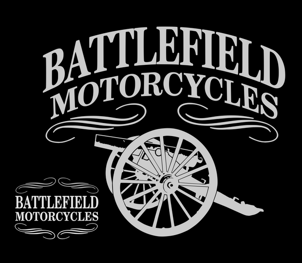 Battlefield Cannon (Small Front) - Reflective Tee - Dry Blend