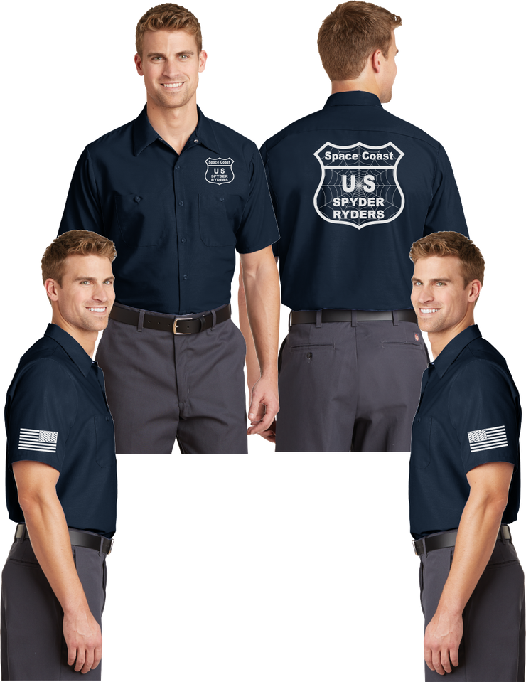 Space Coast - US Spyder Ryders - Men's Mechanic Shirts