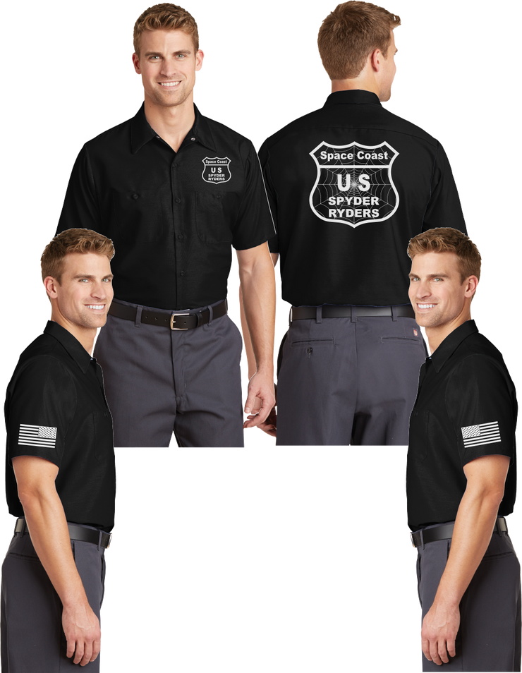 Space Coast - US Spyder Ryders - Men's Mechanic Shirts
