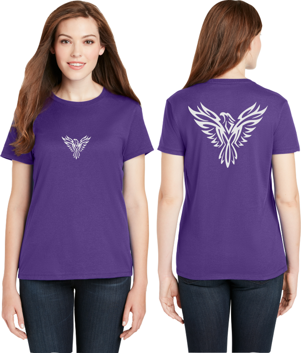 Tribal Phoenix Reflective Tee - 100% Cotton