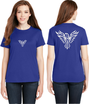 Tribal Phoenix Reflective Tee - 100% Cotton