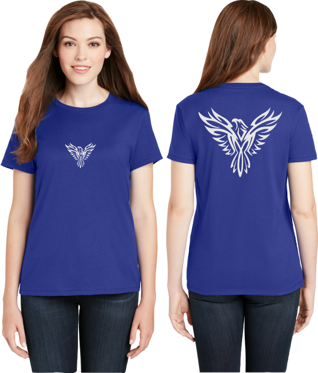 Tribal Phoenix Reflective Tee - 100% Cotton