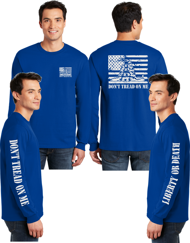 Gadsen Flag Reflective Long Sleeve - 100% Cotton