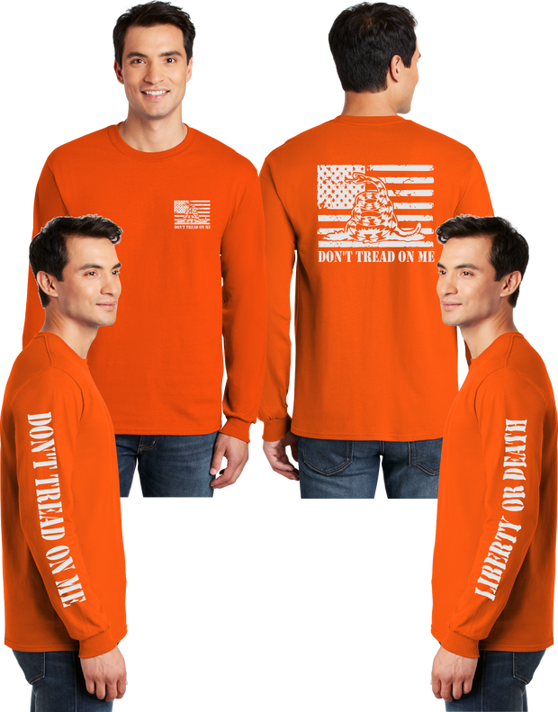 Gadsen Flag Reflective Long Sleeve - 100% Cotton
