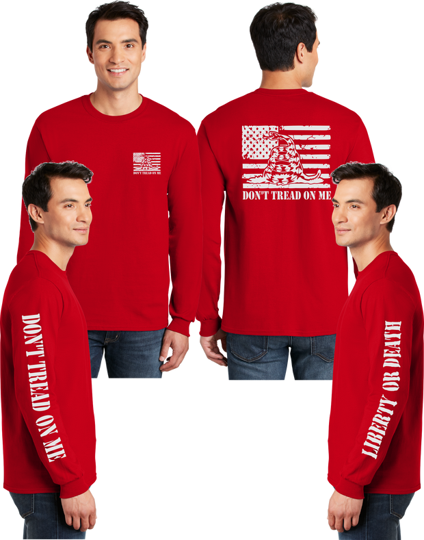 Gadsen Flag Reflective Long Sleeve - 100% Cotton
