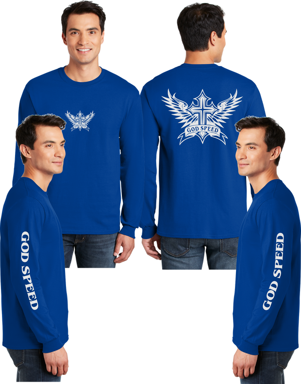 God Speed Reflective Long Sleeve - 100% Cotton