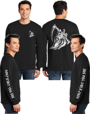 Grim Reaper Reflective Long Sleeve - 100% Polyester