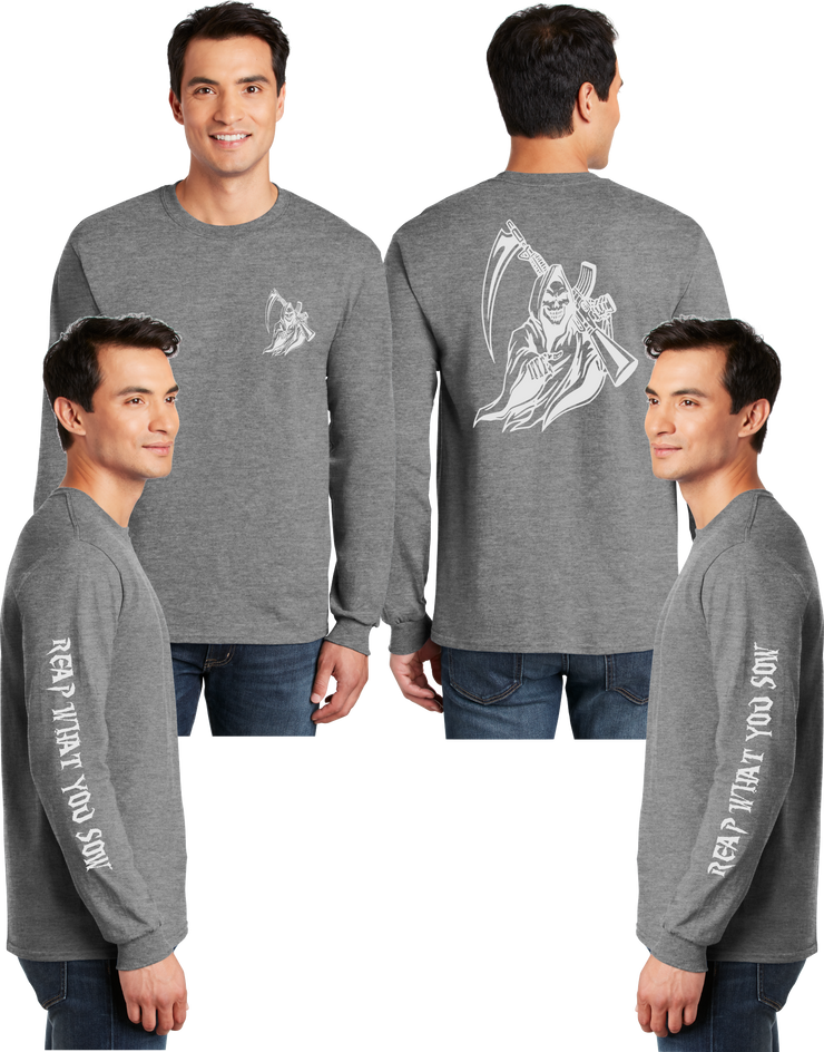 Grim Reaper Reflective Long Sleeve - 100% Polyester