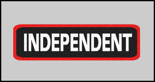 1 x 3.5 inch Patch - Independent