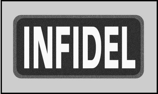 2 x 4 inch Patch - Infidel