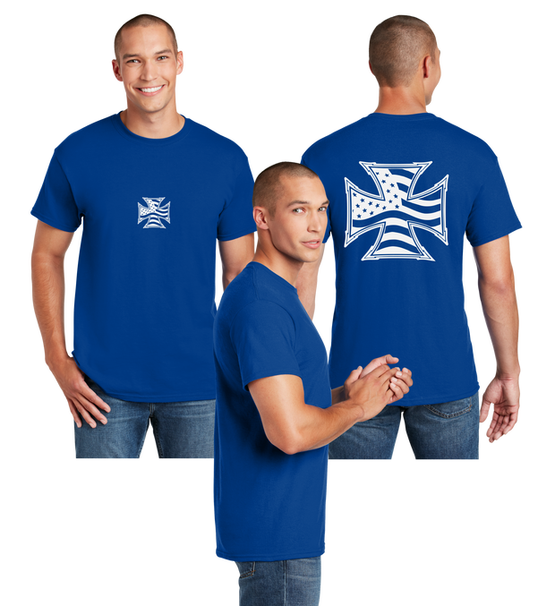 Iron Cross Flag Reflective Tee - Dry Blend