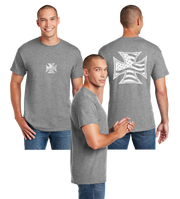 Iron Cross Flag Reflective Tee - Dry Blend