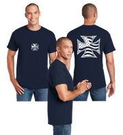 Iron Cross Flag Reflective Tee - Dry Blend