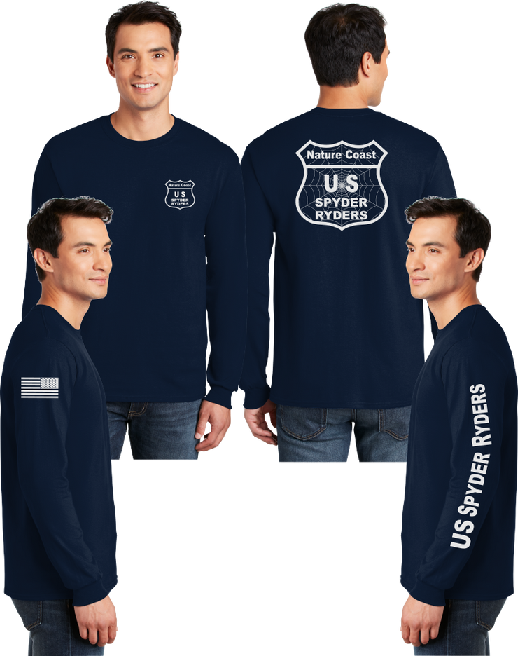 Nature Coast - US Spyder Ryders Reflective Long Sleeve - Dry Blend