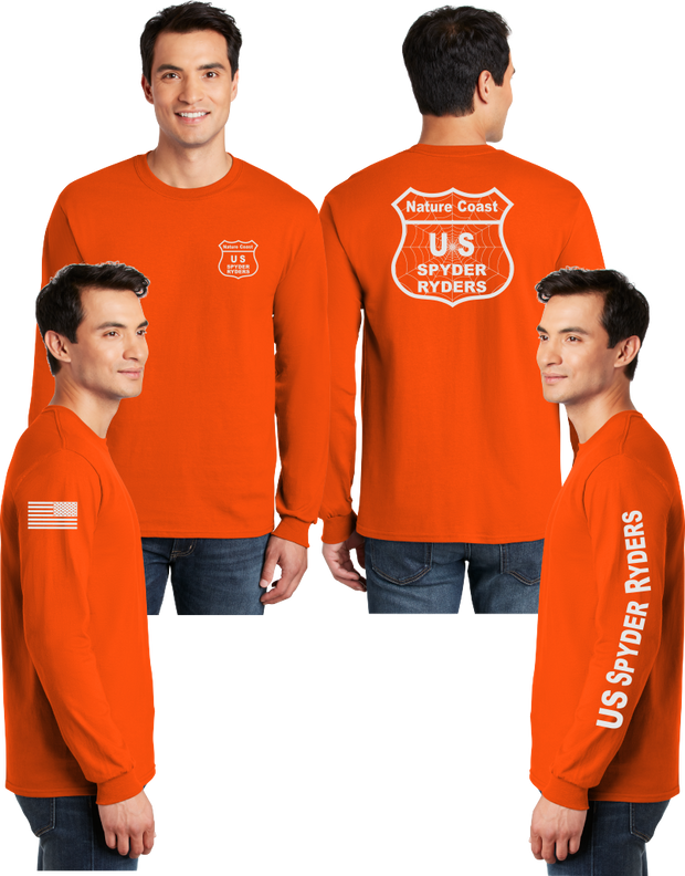 Nature Coast - US Spyder Ryders Reflective Long Sleeve - Dry Blend