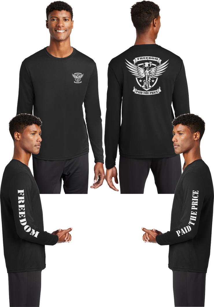 Paid the Price - Reflective Long Sleeve - 100% Mesh Polyester