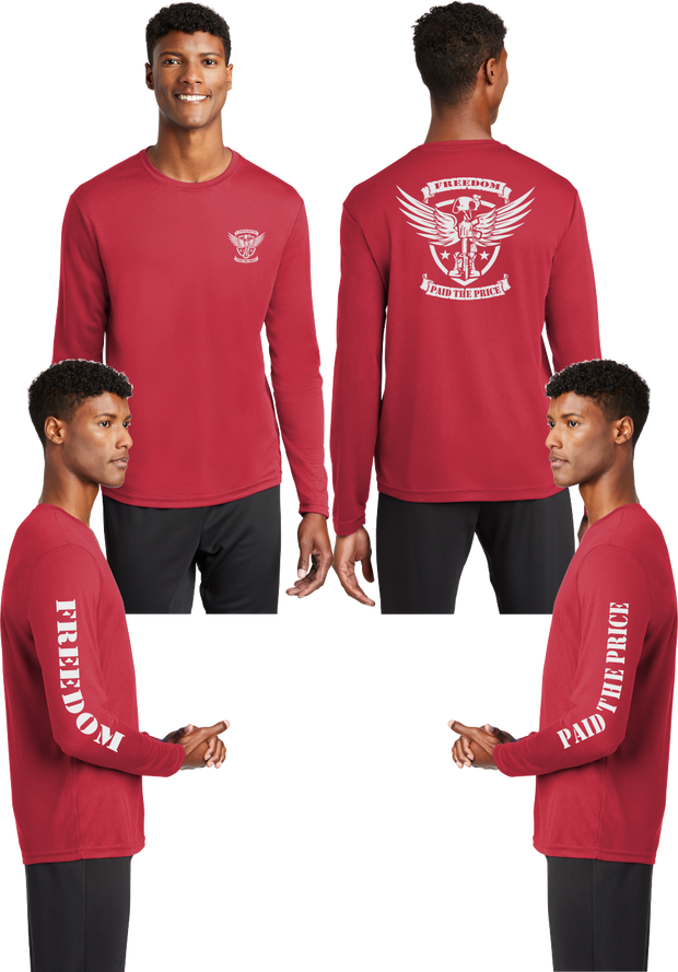 Paid the Price - Reflective Long Sleeve - 100% Mesh Polyester