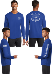 Nature Coast US Spyder Ryders - Reflective Long Sleeve - 100% Mesh Polyester