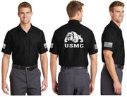 USMC Devil Dog Reflective Mechanic Shirt